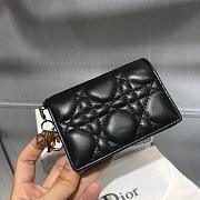 DIOR BLACK WALLET - 1