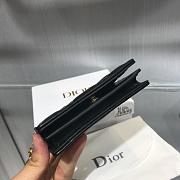DIOR BLACK WALLET - 6