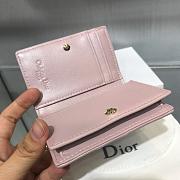 DIOR PINK WALLET - 3