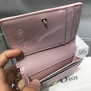 DIOR PINK WALLET - 5