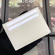 GUCCI #570679 CREAMY CARD HOLDER - 4