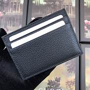 GUCCI #570679 BLACK CARD HOLDER - 5