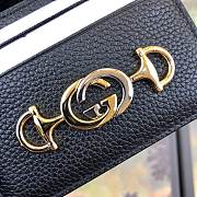 GUCCI #570679 BLACK CARD HOLDER - 2