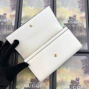 GUCCI ZUMI #573612 WHITE WALLET - 4