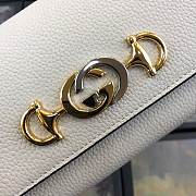 GUCCI ZUMI #573612 WHITE WALLET - 6