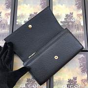 GUCCI ZUMI #573612 BLACK WALLET - 5