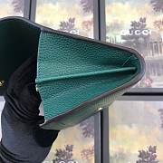 GUCCI ZUMI #573612 GREEN WALLET - 4