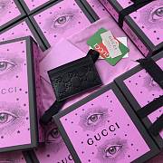 GUCCI #233166 BLACK CARD HOLDER - 3