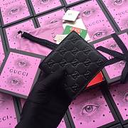 GUCCI #365466 BLACK WALLET - 1