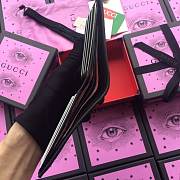 GUCCI #365466 BLACK WALLET - 5