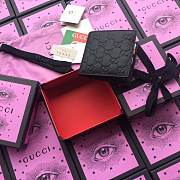 GUCCI #365466 BLACK WALLET - 4