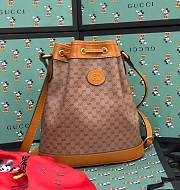 Gucci 602691 Disney x Gucci GG Supreme Bucket Bag - 5