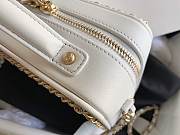 Chanel Vanity White Bag 18cm - 3