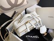 Chanel Vanity White Bag 18cm - 5