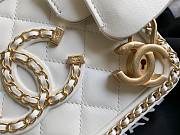 Chanel Vanity White Bag 18cm - 6