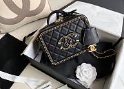 Chanel Vanity Black Bag 18cm - 1