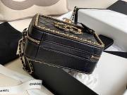 Chanel Vanity Black Bag 18cm - 2