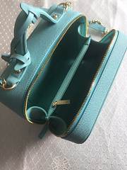 Chanel Vanity Bag In Light Blue 21cm - 4