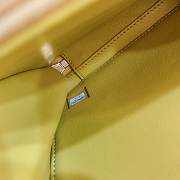 Chanel Vanity Bag In Yellow 21cm - 5