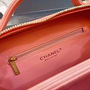 Chanel Vanity Bag In Rose Pink 21cm - 5