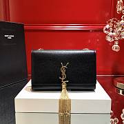 YSL KATE MEDIUM WITH TASSEL IN CAVAIR LEATHER - 1