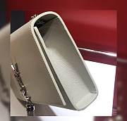 YSL KATE BAG MEDIUM WITH SILVER TASSEL IN CAVAIR LEATHER - 6