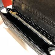 YSL Saint Laurent Black Becky wallet on chain - 3