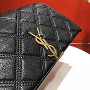 YSL Saint Laurent Black Becky wallet on chain - 2
