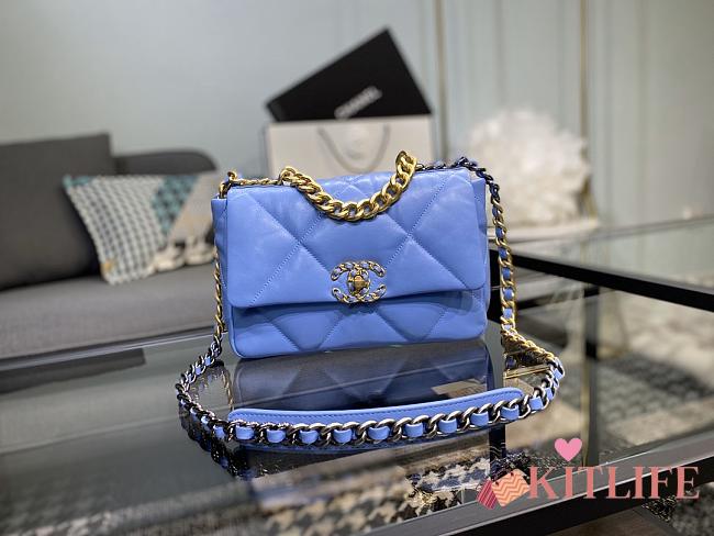 Forubags-7 Chanel 19 Flap Bag Quilted Goatskin 26cm - 1