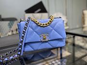 Forubags-7 Chanel 19 Flap Bag Quilted Goatskin 26cm - 4