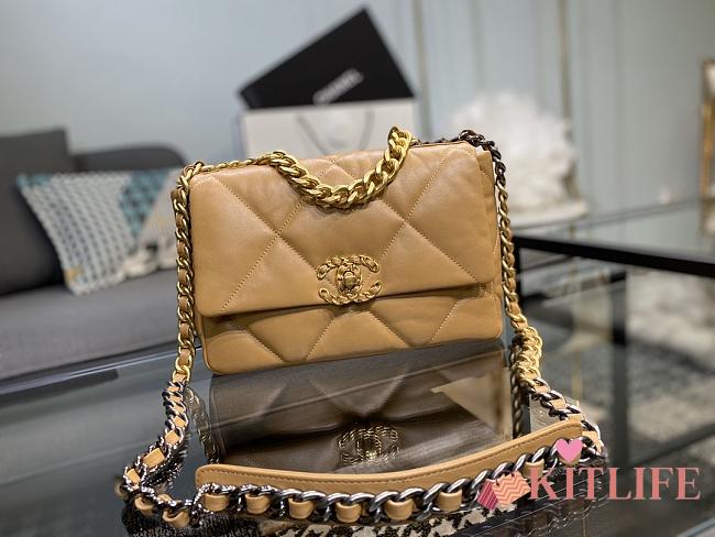 Forubags-9 Chanel 19 Flap Bag Quilted Goatskin 26cm - 1