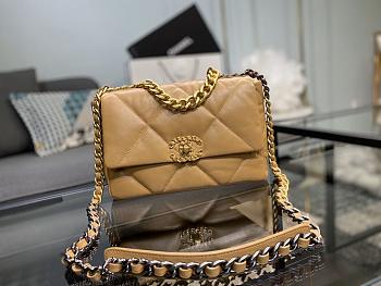 Forubags-9 Chanel 19 Flap Bag Quilted Goatskin 26cm