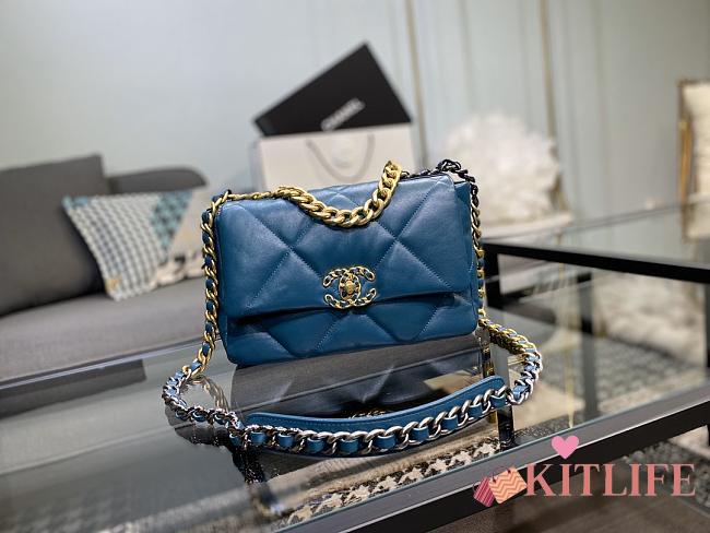 Forubags-11 Chanel 19 Flap Bag Quilted Goatskin 26cm - 1