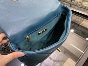 Forubags-11 Chanel 19 Flap Bag Quilted Goatskin 26cm - 6