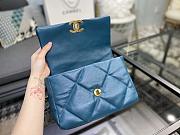 Forubags-11 Chanel 19 Flap Bag Quilted Goatskin 26cm - 5