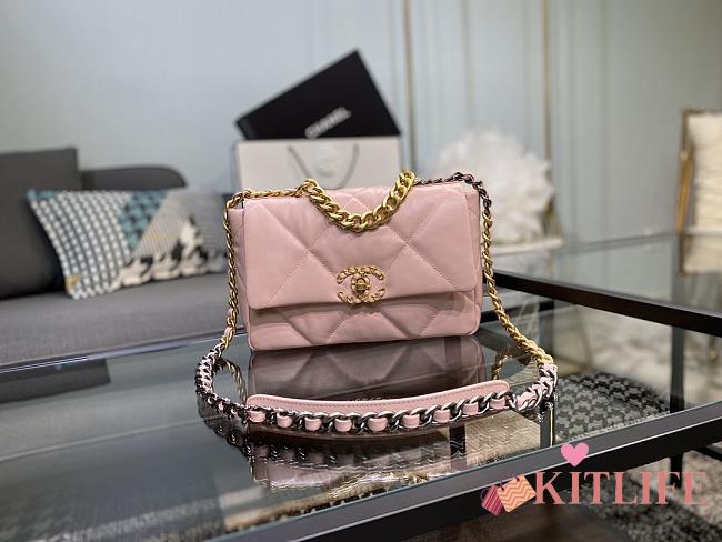 Forubags-22 Chanel 19 Flap Bag Quilted Goatskin 26cm - 1