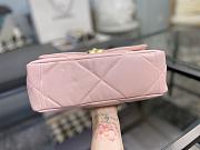 Forubags-22 Chanel 19 Flap Bag Quilted Goatskin 26cm - 6