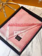 Louis Vuitton top quality silk scarf L568 pink - 5