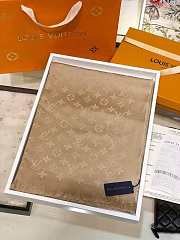 Louis Vuitton top quality cashmere scarf L570 beige - 4