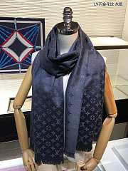 Louis Vuitton top quality cashmere scarf L571 grey - 4