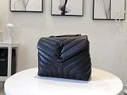 FORUBAGS YSL MONOGRAM LOULOU BLACK HARDWARE 24*17*9cm - 1