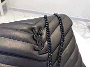 FORUBAGS YSL MONOGRAM LOULOU BLACK HARDWARE 24*17*9cm - 6