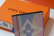 LOUIS VUITTON ESCALE PINK CARD HOLDER - 6