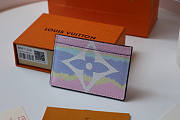 LOUIS VUITTON ESCALE PINK CARD HOLDER - 5