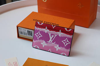 LOUIS VUITTON ESCALE RED CARD HOLDER