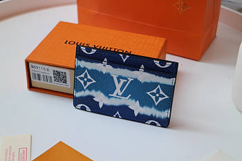 LOUIS VUITTON ESCALE BLUE CARD HOLDER