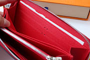 LOUIS VUITTON ESCALE RED ZIPPY WALLET - 3