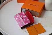 LOUIS VUITTON ESCALE RED VICTORINE WALLET - 6