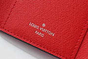LOUIS VUITTON ESCALE RED VICTORINE WALLET - 2