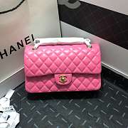 Chanel Lambskin Leather 25cm Flap With Gold Hardware - 1